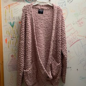 abercrombie and fitch button sweater
